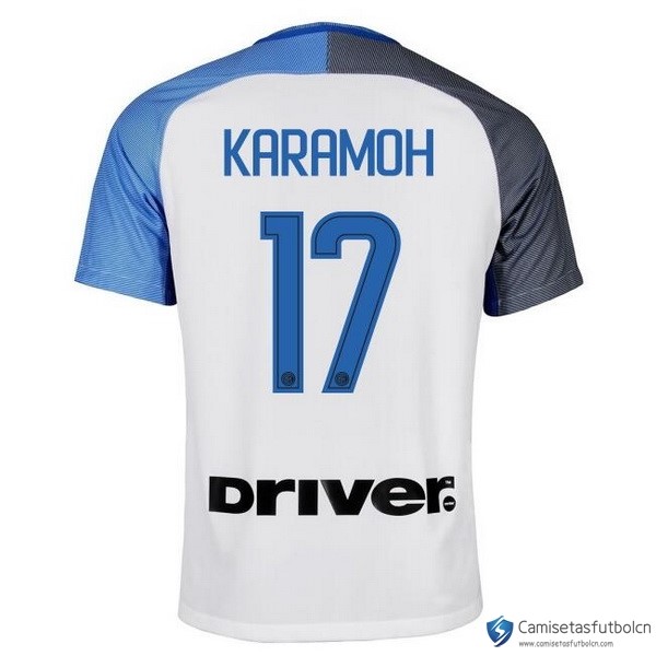 Camiseta Inter Segunda equipo Karamoh 2017-18